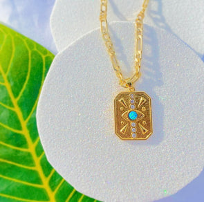 Lucky Evil Eye Amulet Necklace